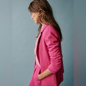 Sezane Romane Jacket Fuchsia - Size 2/34
